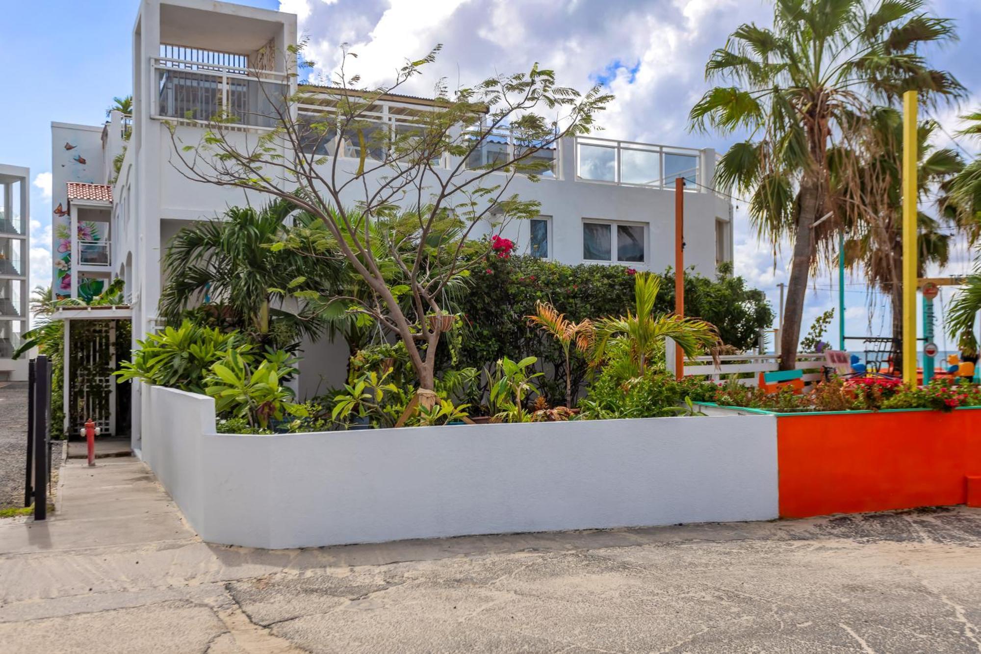 Maho Beach House - Studio - Beach Access Eksteriør billede